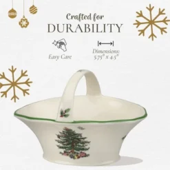 Spode Christmas Tree Candy Basket, 5.75-Inch Candy Bowl With Handle, Fine Earthenware Christmas Gift, Festive Holiday Serveware & Holiday Display Bowl 13 Spode Christmas Tree Candy Basket, 5.75-Inch Candy Bowl With Handle, Fine Earthenware Christmas Gift, Festive Holiday Serveware & Holiday Display Bowl -Target KitchenAid GUEST b337375d 3e36 4a8a b9e1 adef5575f042