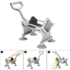 ROVSUN Commercial Vegetable Chopper French Fry Cutter Potato Slicer With 1/2'', 3/8'', 1/4'', 8-Wedge Blades And Pusher Blocks For Home Kitchen 15 ROVSUN Commercial Vegetable Chopper French Fry Cutter Potato Slicer With 1/2'', 3/8'', 1/4'', 8-Wedge Blades And Pusher Blocks For Home Kitchen -Target KitchenAid GUEST b350eb69 e9a1 4813 be3c 0a70db956636