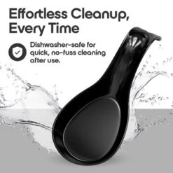 Omniware Simsbury Spoon Rest - Stoneware Kitchen Spoon Holder, Heat-Resistant With Lead-Free Glaze, 8.25” With Arched Handle, Dishwasher Safe (Black) -Target KitchenAid GUEST b383d219 595d 4ea6 bb9b 0db4ce895324