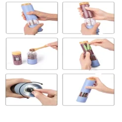 Pepper Grinder Set Of 2, Electric Salt And Pepper Grinder Set Automatic Operation Salt Pepper Mill Sets -Target KitchenAid GUEST b3d5ea17 5707 49ce 9092 9b477e790242