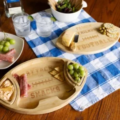 Pavilion Gift Company - Family Friends Football - Bamboo Serving Board Set - Serving Sets -Target KitchenAid GUEST b43ec819 929e 49c8 98fc d8b0b914097d