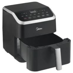 Midea 5.5qt HeatXpress Air Fryer Black: 1500W, Dishwasher-Safe Parts, 1-Year Warranty, 5.5qt Capacity, Electric Fryer -Target KitchenAid GUEST b46860ea 5737 4ac7 9475 f63f0f6b6ade