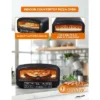 Commercial Chef Indoor Electric Pizza Oven, 1800W Countertop Oven With 0.7 Cu. Ft. Capacity