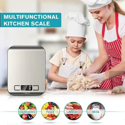 Ultrean Food Scale, Digital Kitchen Scale Weight Grams And Ounces For Baking Cooking And Meal Prep,11lb (Batteries Included) 5 Ultrean Food Scale, Digital Kitchen Scale Weight Grams And Ounces For Baking Cooking And Meal Prep,11lb (Batteries Included) - Image 3