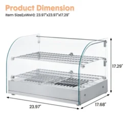 Food Warmer Display, 22" Commercial Pizza Warmer - 2-Tier Electric Countertop With Glass Door For Restaurant 13 Food Warmer Display, 22" Commercial Pizza Warmer - 2-Tier Electric Countertop With Glass Door For Restaurant -Target KitchenAid GUEST b47bc254 88cc 40ae ad4d ce64f89e7f21