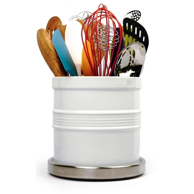 RSVP International Oversized Tool Crock - White 6 RSVP International Oversized Tool Crock - White - Image 4