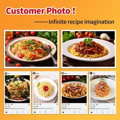 Itopfox Microwave Pasta Cooker With Strainer Lid, Water Level & Portion Measuring Device For Quick Meals, Ideal For Dorm, Office & Apartment Kitchens 3 Itopfox Microwave Pasta Cooker With Strainer Lid, Water Level & Portion Measuring Device For Quick Meals, Ideal For Dorm, Office & Apartment Kitchens