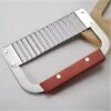 Kitcheniva Stainless Steel Wavy Crinkle Cutter Slicer With Wooden Handle -Target KitchenAid GUEST b4f66a9d 99fd 4b76 a9aa a3ba05b06ce0