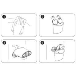 Better Houseware Heavy-Duty Suction-Cup Cutlery Holder, Clear -Target KitchenAid GUEST b599b34b 8d0d 4845 94cd a0d88a218b92