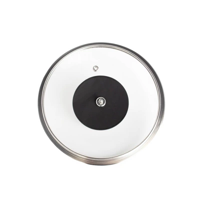 Livwell Brands Diamond Clad 8" Tempered Glass Lid With Silicone Rim And Cool Touch Insulated Handle: Dishwasher-Safe, Lifetime Warranty 4 Livwell Brands Diamond Clad 8" Tempered Glass Lid With Silicone Rim And Cool Touch Insulated Handle: Dishwasher-Safe, Lifetime Warranty - Image 2