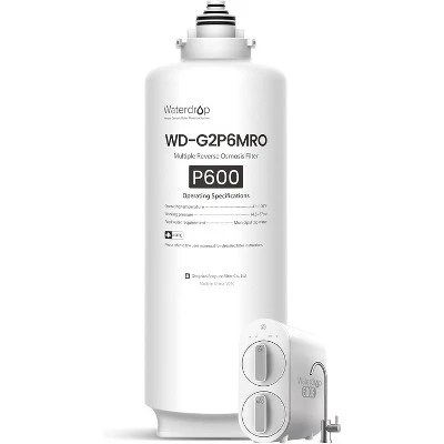 Waterdrop WD-G2P600-RO Filter, Replacement For WD-G2P600-W Reverse Osmosis System, 2-year Lifetime, Reduce PFAS 8 Waterdrop WD-G2P600-RO Filter, Replacement For WD-G2P600-W Reverse Osmosis System, 2-year Lifetime, Reduce PFAS - Image 6
