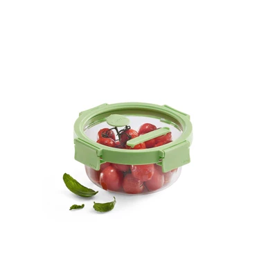 Lekue 100% Airtight Round Glass Food Storage Container, 22 Oz 3 Lekue 100% Airtight Round Glass Food Storage Container, 22 Oz