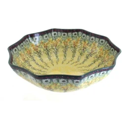 Blue Rose Polish Pottery M109 Manufaktura Large Decagonal Serving Bowl 9 Blue Rose Polish Pottery M109 Manufaktura Large Decagonal Serving Bowl -Target KitchenAid GUEST b6eb049f 345c 46af 8cae e0d636ea415e