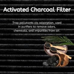 Nispira 5230W1A003C Charcoal Filter Replacement For GE Kenmore LG Microwave LMV1650ST LMV2031SB LMV2031ST LMHM2237BD, 2 Packs -Target KitchenAid GUEST b7156810 d0a7 4dd3 8194 617989afd8e2