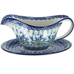 Blue Rose Polish Pottery 239 Ceramika Gravy Boat & Plate 13 Blue Rose Polish Pottery 239 Ceramika Gravy Boat & Plate -Target KitchenAid GUEST b7223782 bb2f 4e36 b3bf 327ef55b31ed