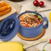 Itopfox Unbreakable Microwave Soup Mugs With Lids And Handles, Microwave Ramen Bowl For Soup, Instant Noodles, Oatmeal, Gumbo, Salad, Sapphire Blue -Target KitchenAid GUEST b7dc8f81 ce25 43ef 873c 87e302a4578a