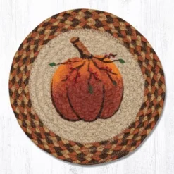 Earth Rugs Harvest Pumpkin Printed Round Trivet – 10"x10" Braided Jute Fall Décor Hot Pad With Rustic Autumn Gourd Design 7 Earth Rugs Harvest Pumpkin Printed Round Trivet – 10"x10" Braided Jute Fall Décor Hot Pad With Rustic Autumn Gourd Design -Target KitchenAid GUEST b8a689cb a1b9 400d a3dc 26120287ef77