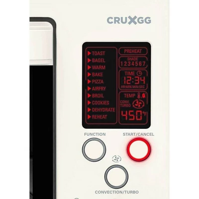 CRUXGG 6 Slice Digital 10-in-1 Toaster Oven With Air Fry 6 CRUXGG 6 Slice Digital 10-in-1 Toaster Oven With Air Fry - Image 4
