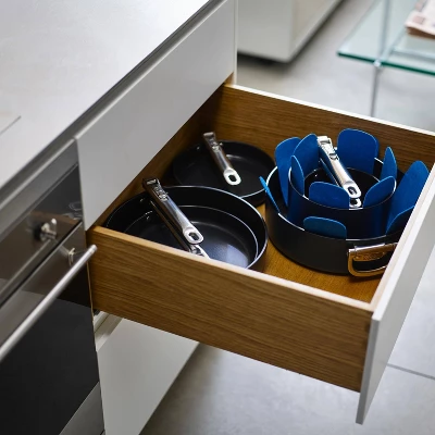 Joseph Joseph Space 6pc Ceramic Nonstick Sauce Pan Set With Folding Handles And Lids 3 Joseph Joseph Space 6pc Ceramic Nonstick Sauce Pan Set With Folding Handles And Lids