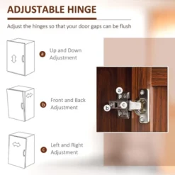 Yukimo 63" 2-Door Kitchen Pantry Storage Cabinet, 5-Tier Shelving With 2 Adjustable Shelves, Brown 20 Yukimo 63" 2-Door Kitchen Pantry Storage Cabinet, 5-Tier Shelving With 2 Adjustable Shelves, Brown -Target KitchenAid GUEST b9500788 fb14 4bc2 aa04 9b12b8d82fd4