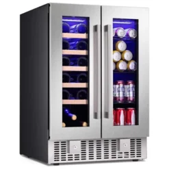 R.W.FLAME Beverage Fridge With Dual-Zone Cooler And Glass Door, 24-Inch Under Counter Design,Built-in Or Freestanding, Smart Touchscreen 17 R.W.FLAME Beverage Fridge With Dual-Zone Cooler And Glass Door, 24-Inch Under Counter Design,Built-in Or Freestanding, Smart Touchscreen -Target KitchenAid GUEST b99dc3c9 2f27 4834 adc2 824d0b834eaf
