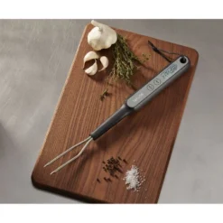 Taylor Programmable Digital Fork Cooking Thermometer: Gray, Reads Celsius & Fahrenheit, Backlit Display, -14 To 230°F -Target KitchenAid GUEST ba0ecf72 c9e8 4b41 8b75 7e436ea38795