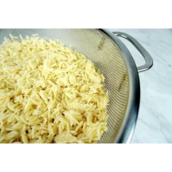 International International Endurance Stainless Steel Precision Pierced Colander, 5-Quart (Punch-5), Silver