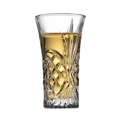 Godinger Silver 7pc Dublin Crystal Spirits Decanter And Shot Glass Set: Hand Wash, Dishwasher-Safe, Service For 6 5 Godinger Silver 7pc Dublin Crystal Spirits Decanter And Shot Glass Set: Hand Wash, Dishwasher-Safe, Service For 6 - Image 3