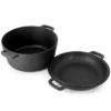 MegaChef 5 Quart Pre-Seasoned 2-in-1 Cast Iron Dutch Oven And Skillet -Target KitchenAid GUEST ba6db7c4 410c 4b35 a873 906b4ed4bd70