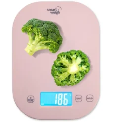 Smart Weigh Digital Food Scale - 11-pound Capacity - Pink