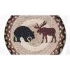Earth Rugs Bear/Moose Round Trivet – Rustic Cabin Kitchen Hot Pad 10"x10" -Target KitchenAid GUEST bafcd86e 9c62 49b0 931b 18b82efc12f6