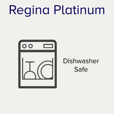 Noritake Regina Platinum Gravy Boat With Tray 3 Noritake Regina Platinum Gravy Boat With Tray