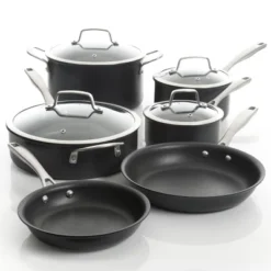 Kenmore Pro Arbor Heights 10 Piece Nonstick Aluminum Cookware Set In Black -Target KitchenAid GUEST bbc74d63 f1cd 4ae7 9b8c 26ba4bac2d21