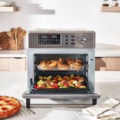 CUCKOO 1700W 27.5qt Countertop Convection Air Fryer Toaster Oven Stainless Steel Finish: CETLus Listed, Dishwasher-Safe Parts 13 CUCKOO 1700W 27.5qt Countertop Convection Air Fryer Toaster Oven Stainless Steel Finish: CETLus Listed, Dishwasher-Safe Parts -Target KitchenAid GUEST bbd7dc0e 4a08 4e63 aba8 a4ee1012aa1c