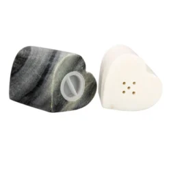Storied Home Heart-Shaped Marble Salt And Pepper Shakers, Set Of 2, Grey And White -Target KitchenAid GUEST bbe63bd8 58e9 48e3 8e7e 17bc1852a670