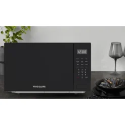 Frigidaire 900W 0.9CF Countertop Microwave Oven Black: 1-Year Warranty, 6 Programs, 10 Speeds, ETL Listed, 28 Lbs -Target KitchenAid GUEST bbfdaf62 22c5 470f b486 e72755fdc120