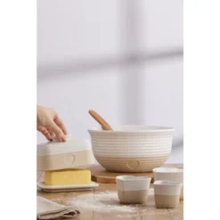 Mason Cash Rustic Charm Butter Dish, Covered Stoneware Butter Keeper -Target KitchenAid GUEST bc0501ea 7fac 442a 8c59 cf078dd7484b