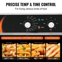 VEVOR Commercial Deep Fryer, Dual Tank 3500W Electric Countertop Fryer, 2 X 9Qt / 8.5L Double Oil Fryer With 2 Baskets, 1mm Thickened Stainless Steel 13 VEVOR Commercial Deep Fryer, Dual Tank 3500W Electric Countertop Fryer, 2 X 9Qt / 8.5L Double Oil Fryer With 2 Baskets, 1mm Thickened Stainless Steel -Target KitchenAid GUEST bc0b7d31 c3fd 451a 8c05 4019db31d1d0