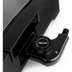 Aroma Housewares AHG-2620 Smokeless Indoor Use Electric, Compact And Portable Grill Grate, 17x13 Inch, Black