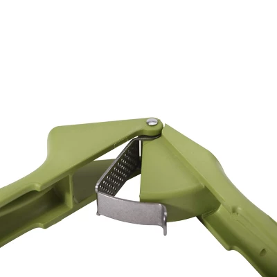 GoodCook Ready Garlic Press: Mincer & Crusher, Dishwasher-Safe, Green 4 GoodCook Ready Garlic Press: Mincer & Crusher, Dishwasher-Safe, Green - Image 2