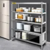 VEVOR Storage Shelf, 5-Tier Storage Shelving Unit, Stainless Steel Garage Shelf, 70.9 X 17.7 X 70.9 Inch Heavy Duty Storage Shelving, Silver -Target KitchenAid GUEST bc890eb2 8f90 4ac9 bf31 dec19792ba54