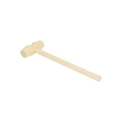 O'Creme Mini Wooden Mallet, Chocolate-Heart-Breaking Hammer To Open Chocolate Bombs Or Hearts And Get The Treats Inside (1 Piece)