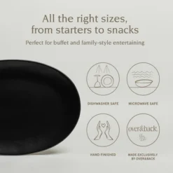 Over&back Coupe Hand-Finished Stoneware Oval Serving Platter Semi-Matte 16 Over&back Coupe Hand-Finished Stoneware Oval Serving Platter Semi-Matte -Target KitchenAid GUEST bcde751b b656 40ef aa77 38da4f4ab653