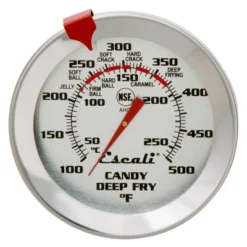 Escali 12" Candy/Deep Fry Thermometer: Kitchen Frying & Oil Thermometer With Large Dial, Analog, Silver, 100-500°F Range -Target KitchenAid GUEST bcec871f a10f 4662 9f23 8d09128901c5