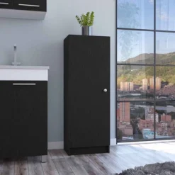 Depot E-Shop Kitchen Pantry 47" H, One Door Cabinet, Four Interior Shelves -Target KitchenAid GUEST bcf1c945 7d22 4dc8 b736 c232b4a30ac0