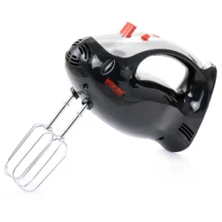 Better Chef 200 Watt Stand/Hand Mixer In Black With Mixing Bowl