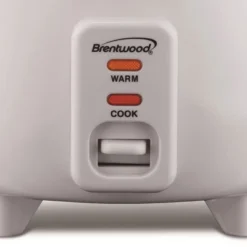 Brentwood Rice Cooker/Non-Stick With Steamer