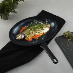 BergHOFF Helix Nonstick Ceramic 13.25" X 9.5" Fish Pan 2qt., Recycled Aluminum, Black 11 BergHOFF Helix Nonstick Ceramic 13.25" X 9.5" Fish Pan 2qt., Recycled Aluminum, Black -Target KitchenAid GUEST bdf0f5a0 b820 40c3 bfc9 67051019edc2