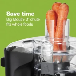 Hamilton Beach Big Mouth Juice & Blend 2-In-1 Juicer And Blender 67970: 800W, 2 Speeds, Dishwasher-Safe, Black 11 Hamilton Beach Big Mouth Juice & Blend 2-In-1 Juicer And Blender 67970: 800W, 2 Speeds, Dishwasher-Safe, Black -Target KitchenAid GUEST be0e3296 e530 470e 9309 4b71f83252f0