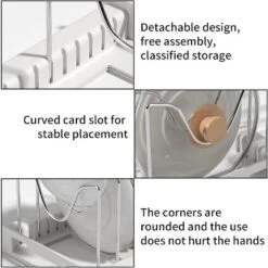 Fortune Candy Retractable Cabinet Organizer Rack, Pot Lid Holder With 6 Adjustable Dividers For Cutting Boards, Pans, And Kitchen Storage -Target KitchenAid GUEST be4621d9 6f3b 4d1e a80f d5bfc68ea04c